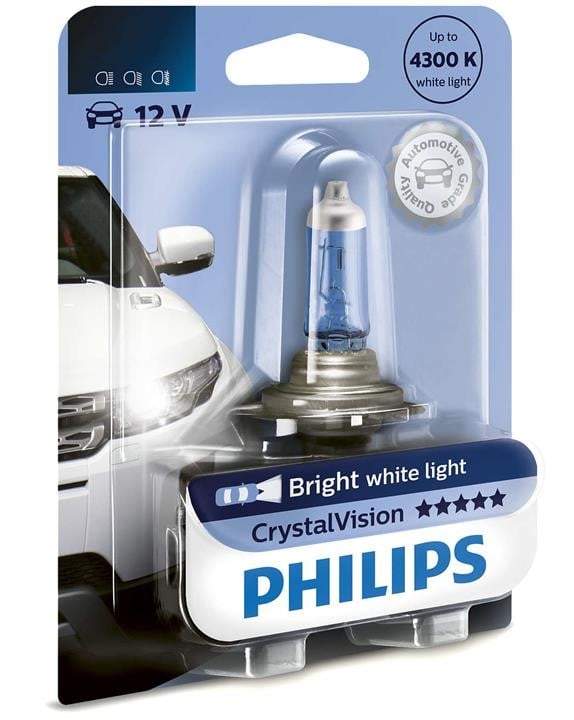 Philips 12362CVB1 Лампа галогенна Philips Cristalvision 12В H11 55Вт 12362CVB1: Купити в Україні - Добра ціна на EXIST.UA!