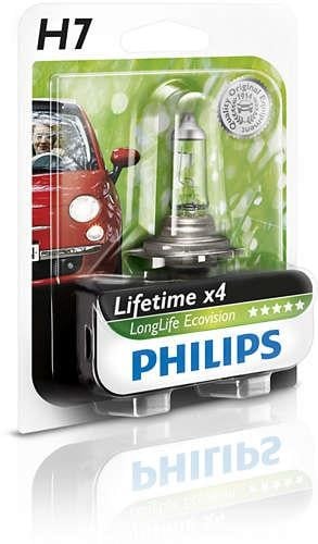 Philips 12972LLECOB1 Лампа галогенна Philips Longlife Ecovision 12В H7 55Вт 12972LLECOB1: Приваблива ціна - Купити в Україні на EXIST.UA!