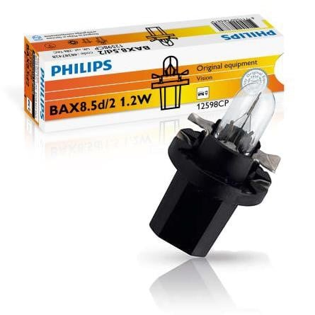 Philips 12598CP Лампа розжарювання BAX 12V 1,2W 12598CP: Купити в Україні - Добра ціна на EXIST.UA!