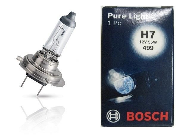 Лампа галогенна Bosch Pure Light 12В H7 55Вт Bosch 1 987 302 071