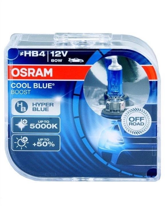 Osram 69006CBB-HCB Лампа галогенна Osram Cool Blue Boost 12В HB4 80Вт 69006CBBHCB: Купити в Україні - Добра ціна на EXIST.UA!