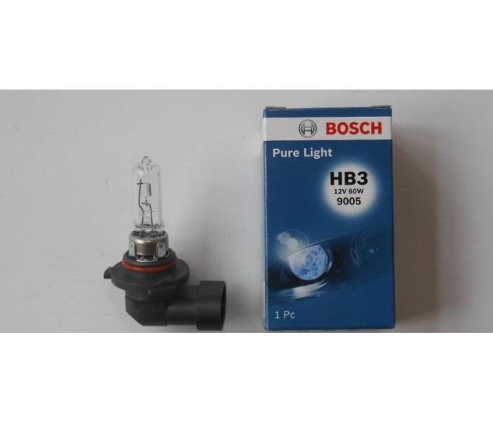 Лампа галогенна Bosch Pure Light 12В HB3 60Вт Bosch 1 987 302 152