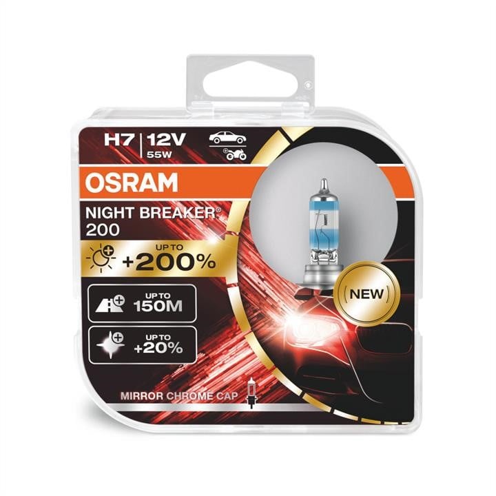Osram 64210NB200-HCB Лампа галогенна 12В H7 55Вт 64210NB200HCB: Купити в Україні - Добра ціна на EXIST.UA!