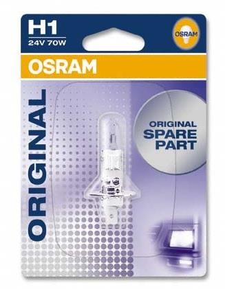 Osram 64155-BLI Лампа галогенна 24В H1 70Вт 64155BLI: Купити в Україні - Добра ціна на EXIST.UA!
