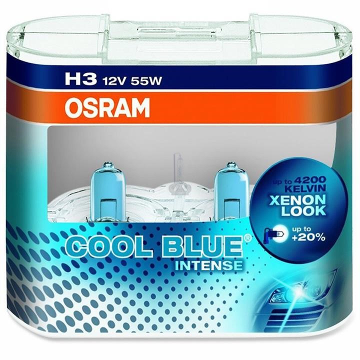 Osram 64151CBI-HCB Лампа галогенна Osram Cool Blue Intense +20% 12В H3 55Вт +20% 64151CBIHCB: Приваблива ціна - Купити в Україні на EXIST.UA!