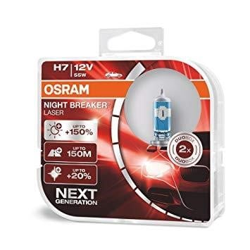 Osram 64210NL-HCB Лампа галогенная Osram Night Breaker Laser +150% 12В H7 55Вт +150% 64210NLHCB: Купить в Украине - Отличная цена на EXIST.UA!