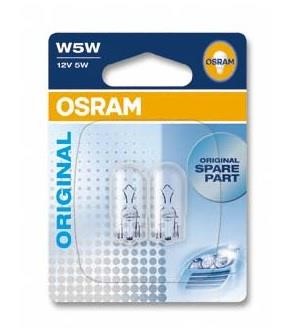 Osram 2825-BLI2 Лампа розжарювання W5W 12V 5W 2825BLI2: Приваблива ціна - Купити в Україні на EXIST.UA!