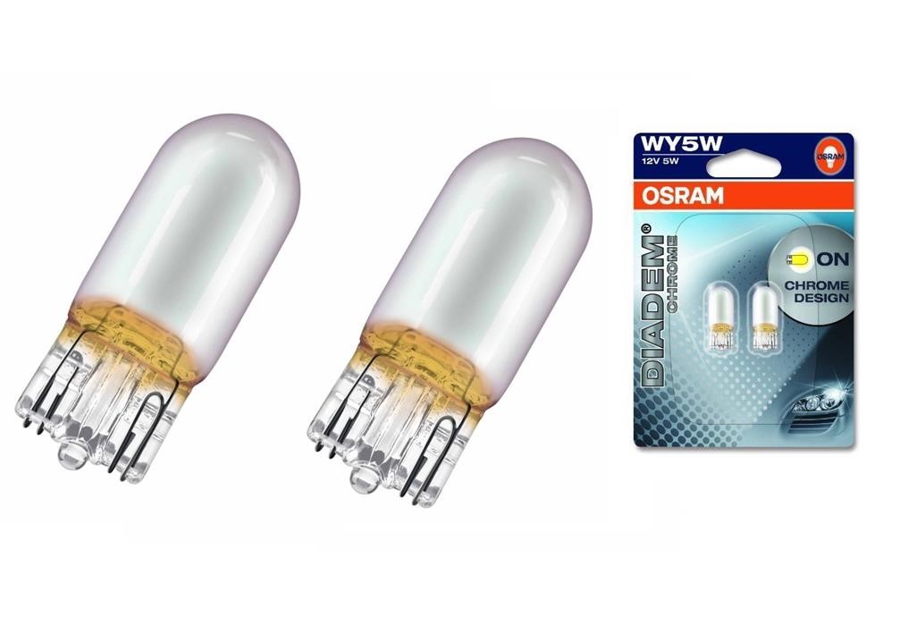 Osram 2827-DC-BLI2 Лампа розжарювання жовта WY5W 12V 5W 2827DCBLI2: Купити в Україні - Добра ціна на EXIST.UA!