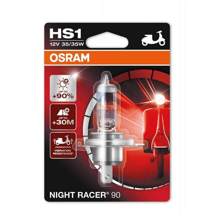 Osram 64185NR9-BLI Лампа галогенова OSRAM H4 Night Racer +90% 12V 35/35W 64185NR9BLI: Купити в Україні - Добра ціна на EXIST.UA!