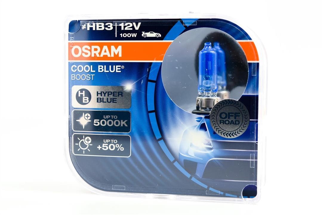 Osram 69005CBB-HCB Лампа галогенна Osram Cool Blue Boost +50% 12В HB3 100Вт +50% 69005CBBHCB: Купити в Україні - Добра ціна на EXIST.UA!