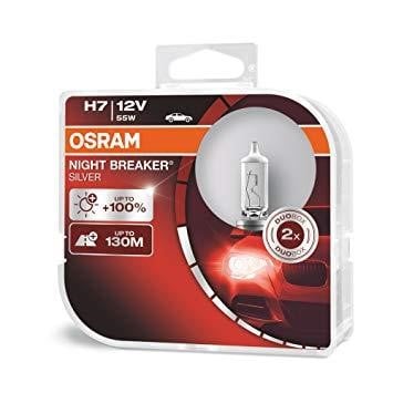Osram 64210NBS-HCB Лампа галогенна Osram Night Breaker Silver +100% 12В H7 55Вт +100% 64210NBSHCB: Купити в Україні - Добра ціна на EXIST.UA!