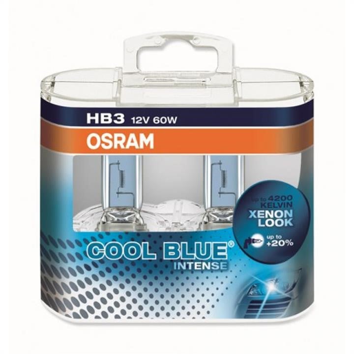 Лампа галогенна Osram Cool Blue Intense +20% 12В HB3 60Вт +20% Osram 9005CBI-HCB