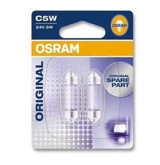 Osram 6423-BLI2 Лампа розжарювання C5W 24V 5W 6423BLI2: Купити в Україні - Добра ціна на EXIST.UA!