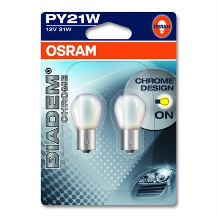 Osram 7507-DC-BLI2 Лампа розжарювання жовта PY21W 12V 21W 7507DCBLI2: Купити в Україні - Добра ціна на EXIST.UA!