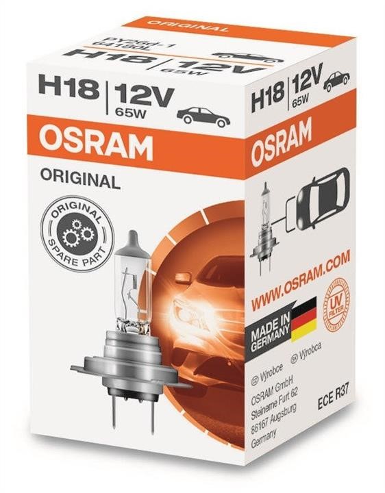 Osram 64180L-FS Лампа галогенова OSRAM H18 12V 65W 64180LFS: Купити в Україні - Добра ціна на EXIST.UA!