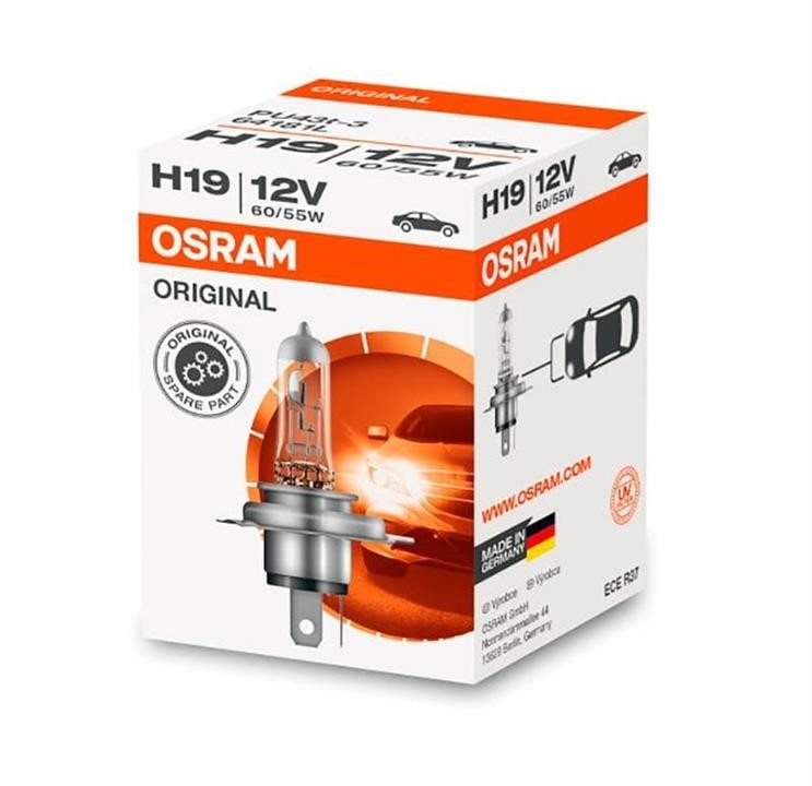 Osram 64181L Лампа галогенна Osram Original 12В H19 60/55Вт 64181L: Приваблива ціна - Купити в Україні на EXIST.UA!
