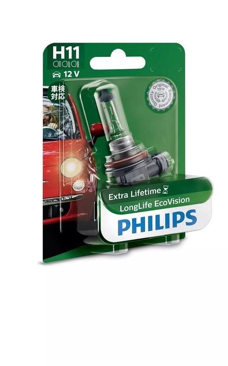 Philips 12362LLECOB1 Лампа галогенна Philips Longlife Ecovision 12В H11 55Вт 12362LLECOB1: Приваблива ціна - Купити в Україні на EXIST.UA!