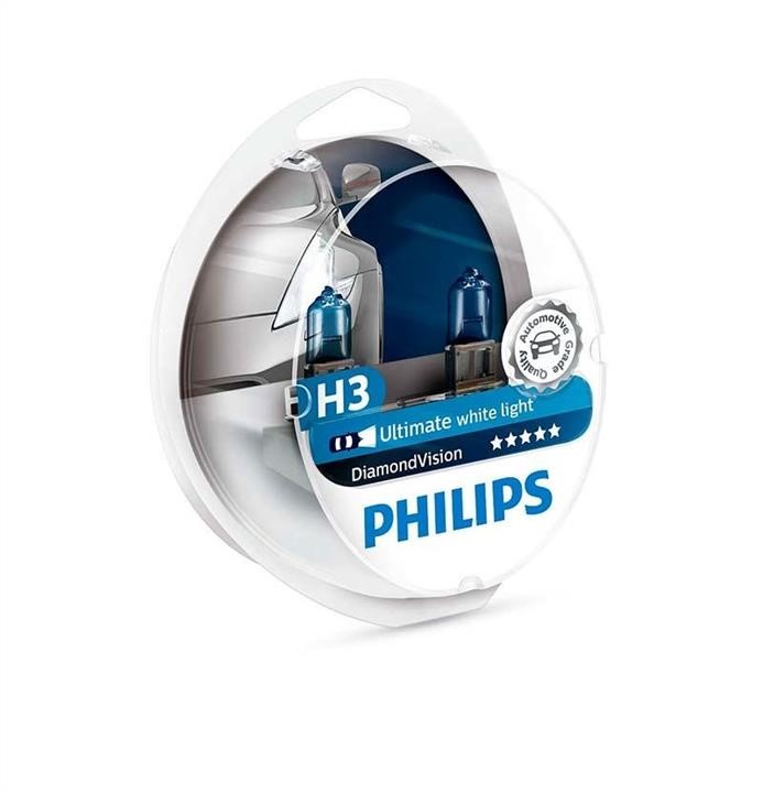 Philips 12336DVS2 Лампа галогенна Philips Diamondvision 12В H3 55Вт 12336DVS2: Купити в Україні - Добра ціна на EXIST.UA!