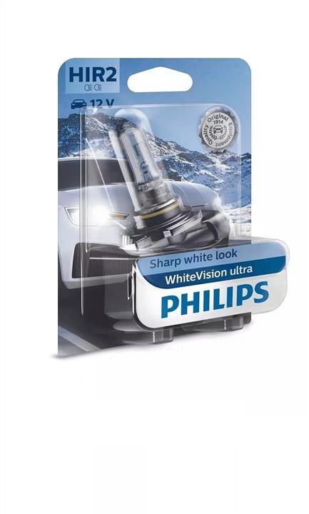 Philips 9012WVUB1 Лампа галогенна Philips Whitevision Ultra 12В HIR2 55Вт 9012WVUB1: Купити в Україні - Добра ціна на EXIST.UA!