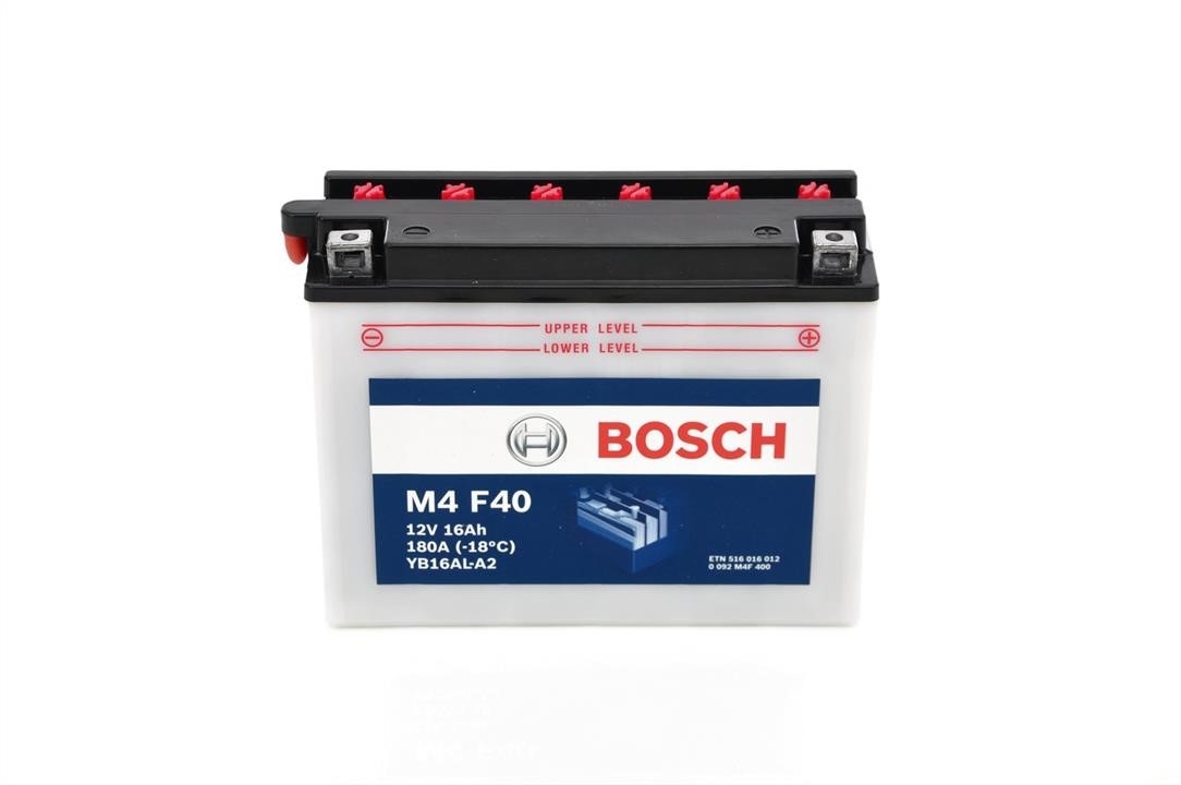 Bosch 0 092 M4F 400 Акумулятор Bosch 12В 16Ач 180А(EN) R+ 0092M4F400: Купити в Україні - Добра ціна на EXIST.UA!