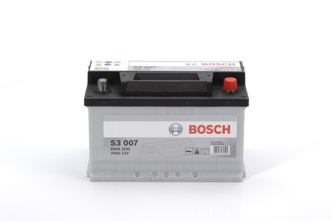 Bosch 0 092 S30 070 Батарея аккумуляторная Bosch 12В 70Ач 640А(EN) R+ 0092S30070: Купить в Украине - Отличная цена на EXIST.UA!