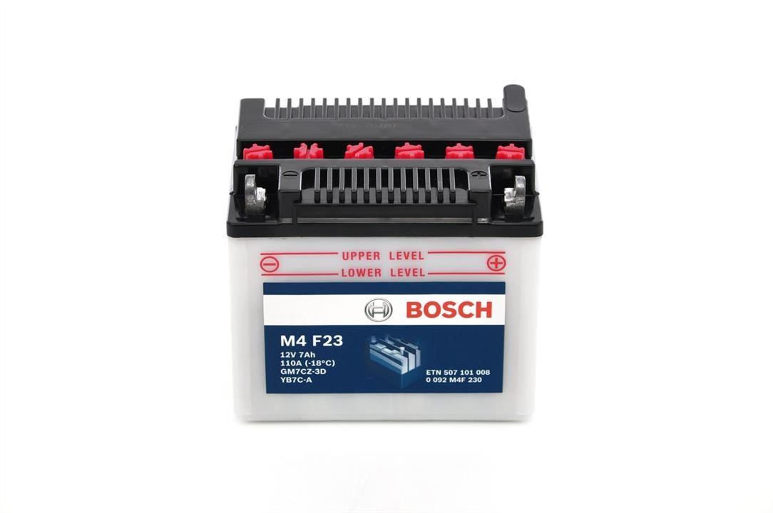 Bosch 0 092 M4F 230 Акумулятор Bosch 12В 7Ач 80А(EN) R+ 0092M4F230: Приваблива ціна - Купити в Україні на EXIST.UA!