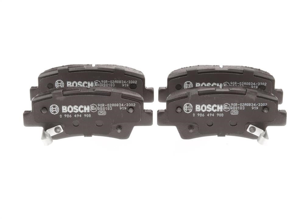 Bosch 0 986 494 908 Гальмівні колодки, комплект 0986494908: Купити в Україні - Добра ціна на EXIST.UA!