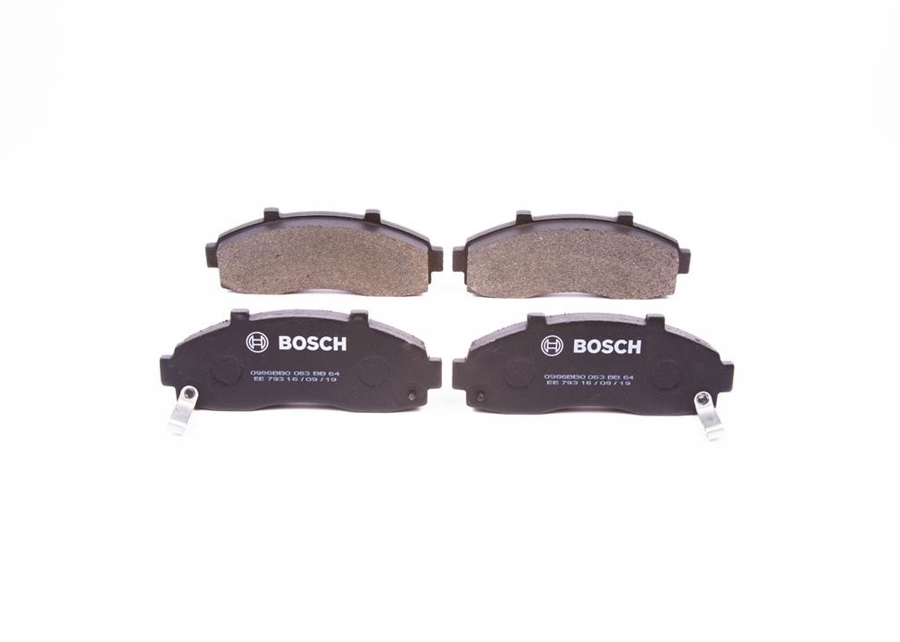 Bosch 0 986 BB0 063 Гальмівні колодки, комплект 0986BB0063: Купити в Україні - Добра ціна на EXIST.UA!