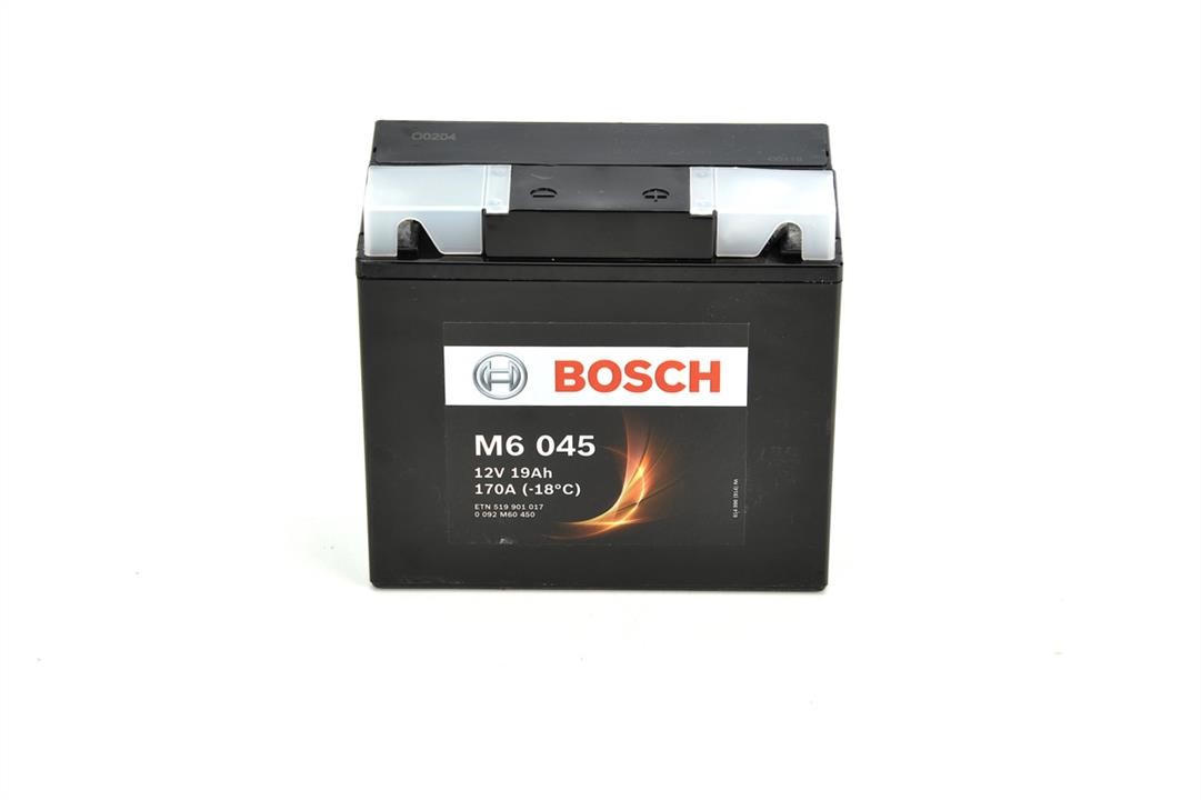 Bosch 0 092 M60 450 Акумулятор Bosch 12В 19Ач 170А(EN) R+ 0092M60450: Купити в Україні - Добра ціна на EXIST.UA!