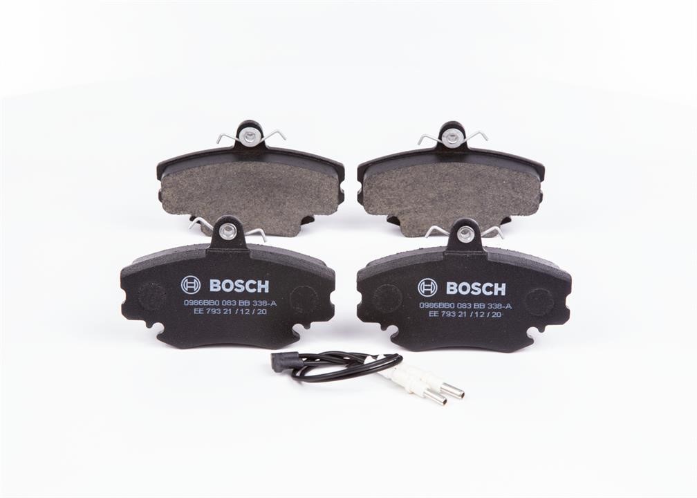 Bosch 0 986 BB0 083 Гальмівні колодки, комплект 0986BB0083: Купити в Україні - Добра ціна на EXIST.UA!