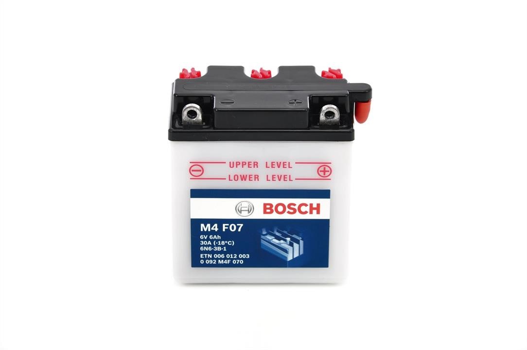 Bosch 0 092 M4F 070 Акумулятор Bosch 6В 6Ач 30А(EN) R+ 0092M4F070: Купити в Україні - Добра ціна на EXIST.UA!