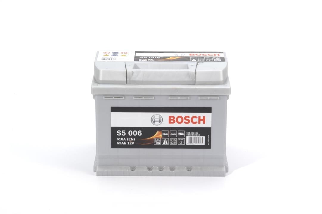 Bosch 0 092 S50 060 Батарея аккумуляторная Bosch 12В 63Ач 610А(EN) L+ 0092S50060: Купить в Украине - Отличная цена на EXIST.UA!