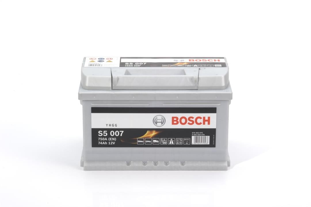 Bosch 0 092 S50 070 Батарея аккумуляторная Bosch 12В 74Ач 750А(EN) R+ 0092S50070: Купить в Украине - Отличная цена на EXIST.UA!