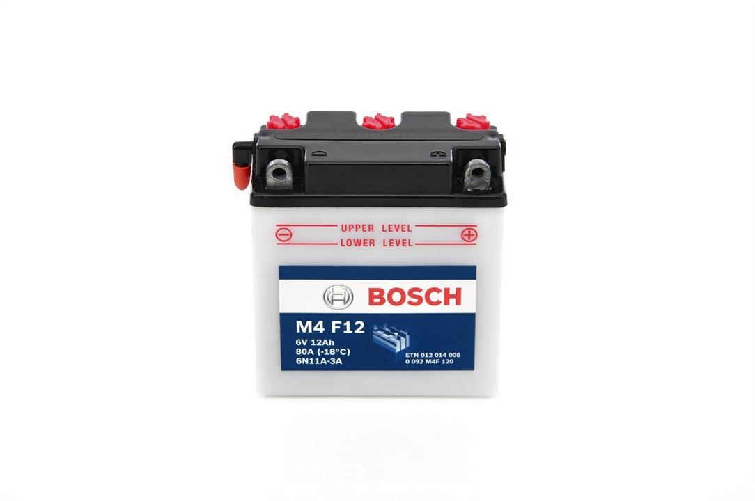 Bosch 0 092 M4F 120 Акумулятор Bosch 6В 12Ач 80А(EN) R+ 0092M4F120: Приваблива ціна - Купити в Україні на EXIST.UA!