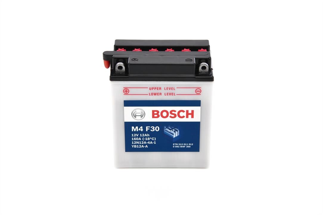 Bosch 0 092 M4F 300 Акумулятор Bosch 12В 12Ач 160А(EN) L+ 0092M4F300: Приваблива ціна - Купити в Україні на EXIST.UA!