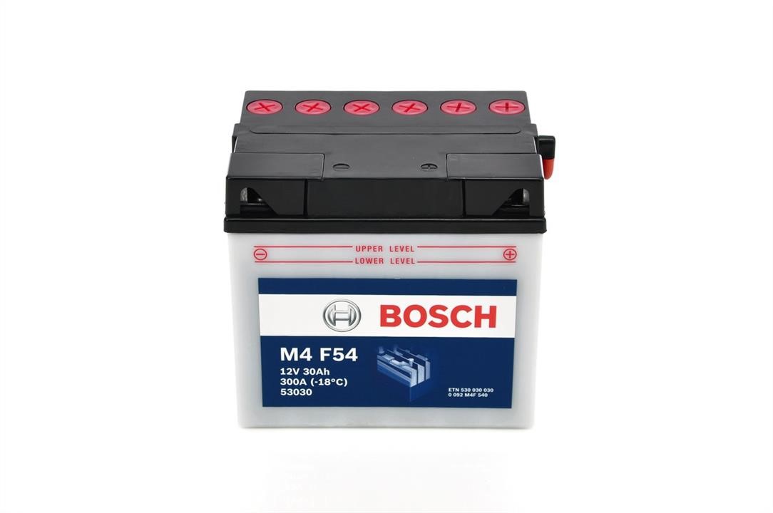 Bosch 0 092 M4F 540 Акумулятор Bosch 12В 30Ач 300А(EN) R+ 0092M4F540: Приваблива ціна - Купити в Україні на EXIST.UA!