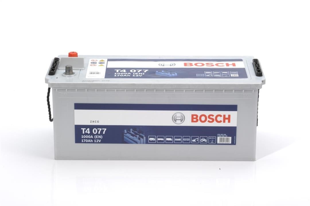 Bosch 0 092 T40 770 Акумулятор Bosch 12В 170Ач 1000А(EN) L+ 0092T40770: Приваблива ціна - Купити в Україні на EXIST.UA!