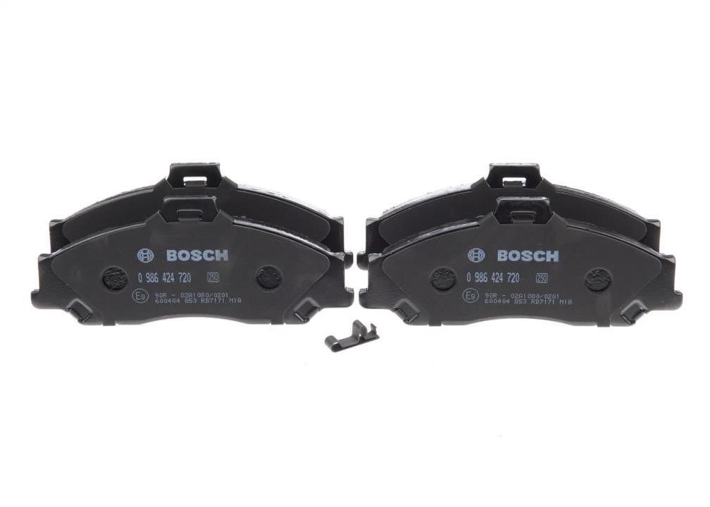 Bosch 0 986 424 720 Гальмівні колодки, комплект 0986424720: Купити в Україні - Добра ціна на EXIST.UA!