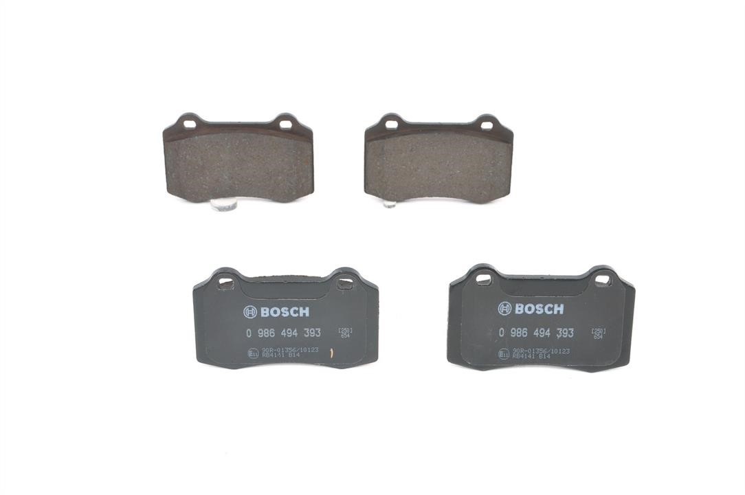 Bosch 0 986 494 393 Гальмівні колодки, комплект 0986494393: Купити в Україні - Добра ціна на EXIST.UA!