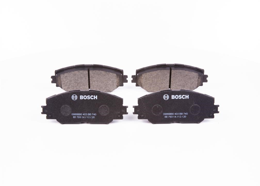 Bosch 0 986 BB0 403 Гальмівні колодки, комплект 0986BB0403: Купити в Україні - Добра ціна на EXIST.UA!