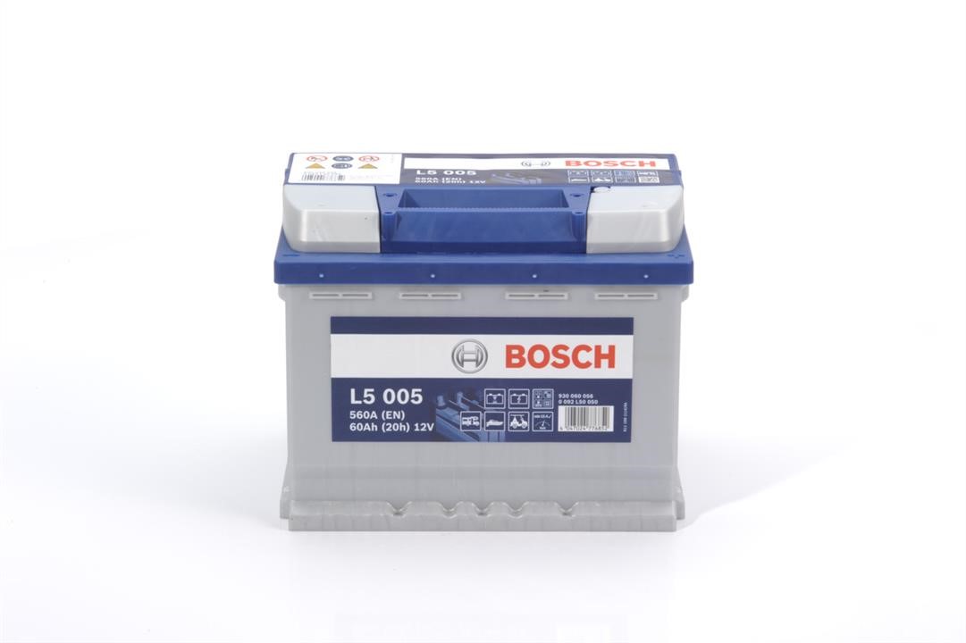 Bosch 0 092 L50 050 Акумулятор Bosch 12В 60Ач 560А(EN) R+ 0092L50050: Приваблива ціна - Купити в Україні на EXIST.UA!