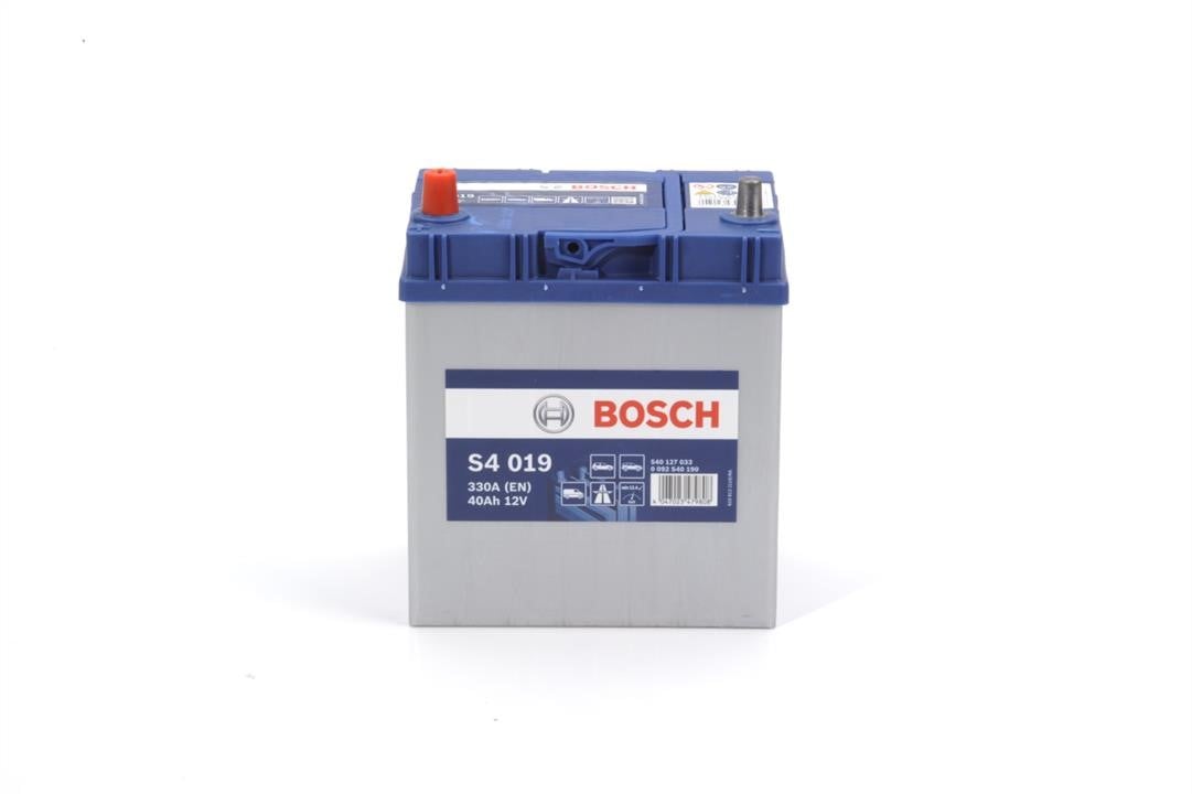 Bosch 0 092 S40 190 Акумулятор Bosch 12В 40Ач 330А(EN) L+ 0092S40190: Приваблива ціна - Купити в Україні на EXIST.UA!