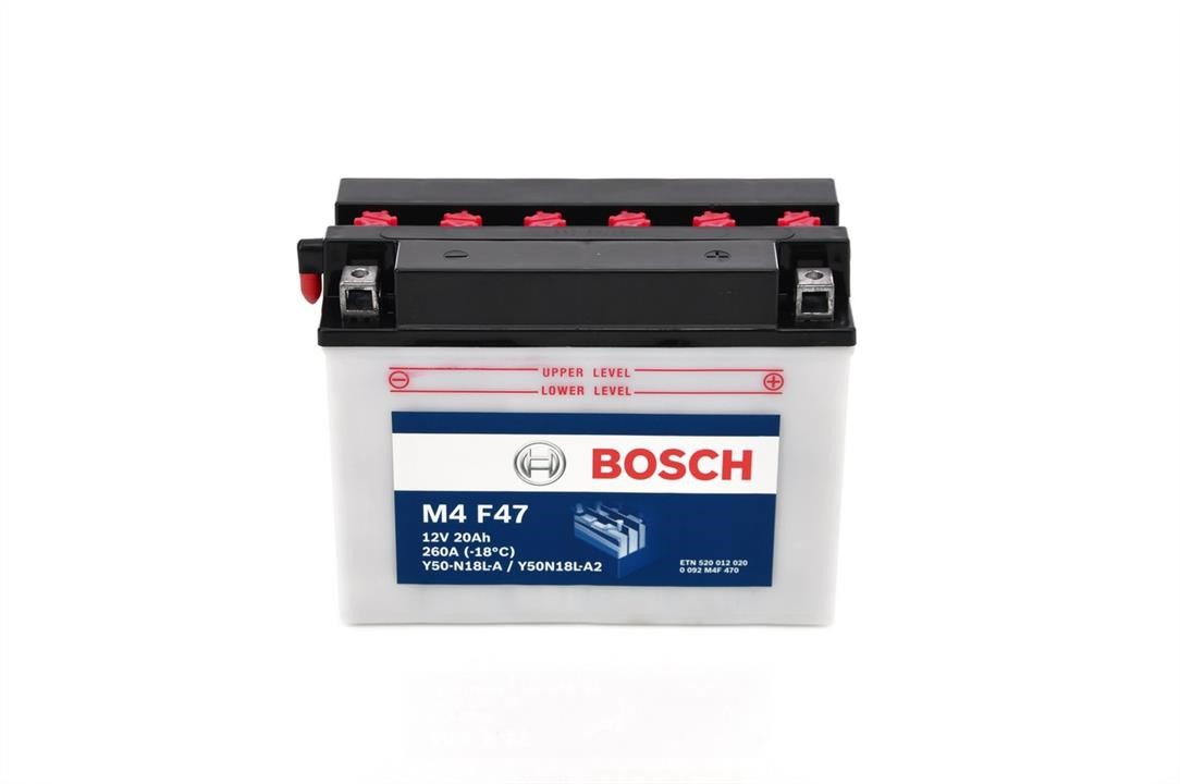 Bosch 0 092 M4F 470 Акумулятор Bosch 12В 20Ач 260А(EN) R+ 0092M4F470: Купити в Україні - Добра ціна на EXIST.UA!