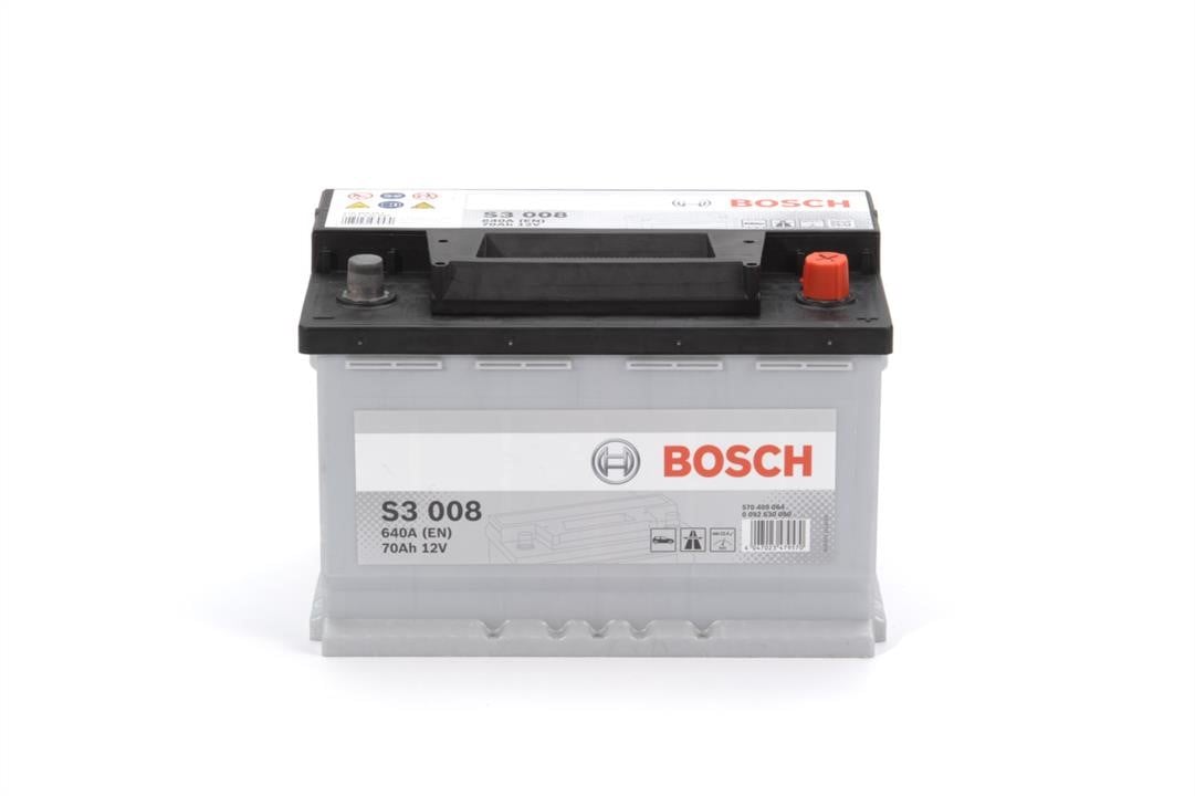 Bosch 0 092 S30 080 Батарея аккумуляторная Bosch 12В 70Ач 640А(EN) R+ 0092S30080: Купить в Украине - Отличная цена на EXIST.UA!