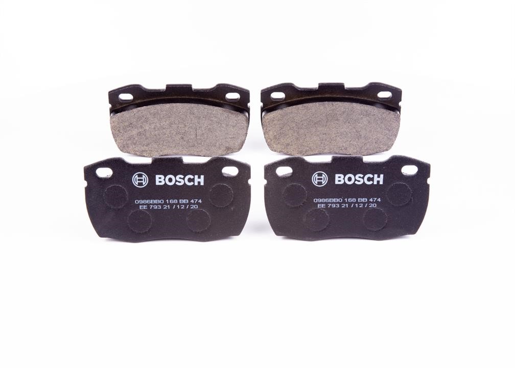 Bosch 0 986 BB0 168 Гальмівні колодки, комплект 0986BB0168: Купити в Україні - Добра ціна на EXIST.UA!