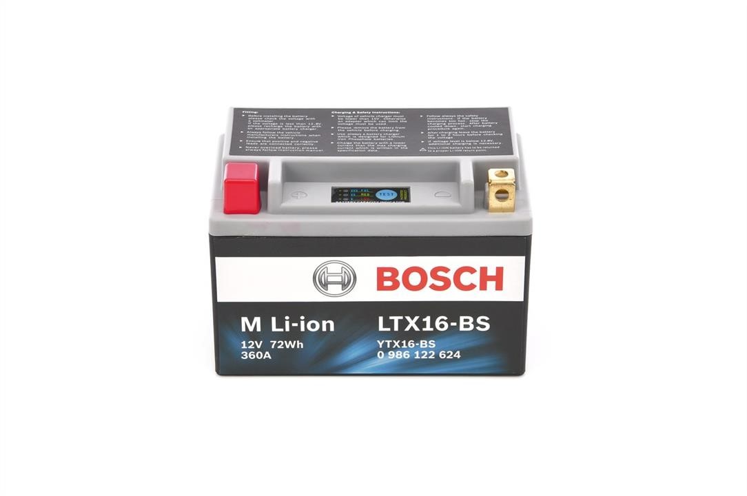 Bosch 0 986 122 624 Акумулятор Bosch 12В 6Ач 360А(EN) L+ 0986122624: Приваблива ціна - Купити в Україні на EXIST.UA!