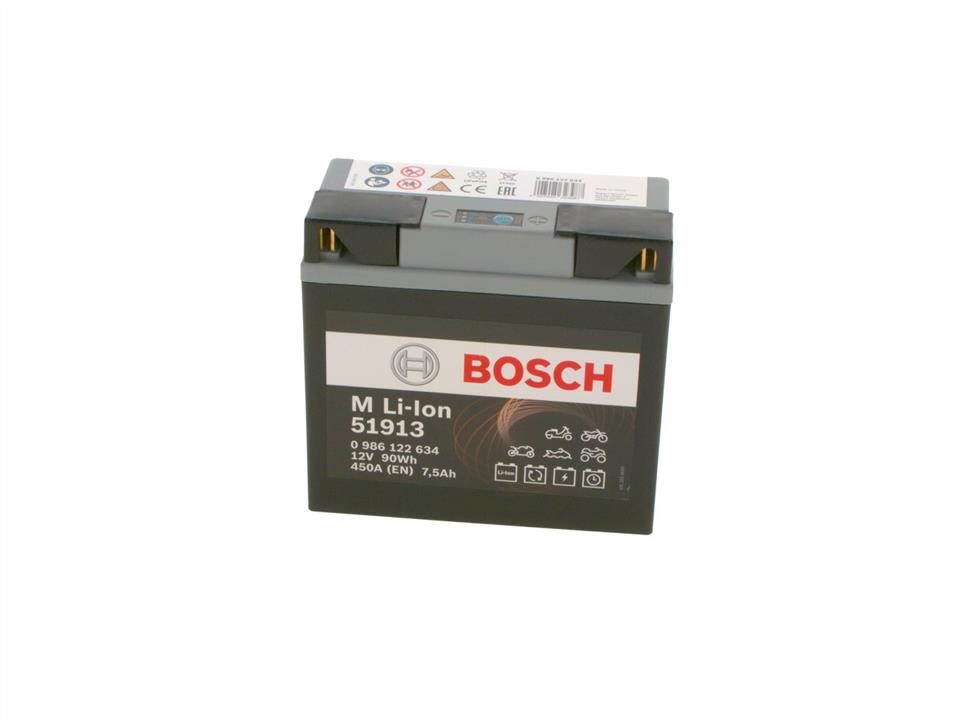 Bosch 0 986 122 634 Акумулятор Bosch 12В 7,5Ач 450А(EN) R+ 0986122634: Купити в Україні - Добра ціна на EXIST.UA!
