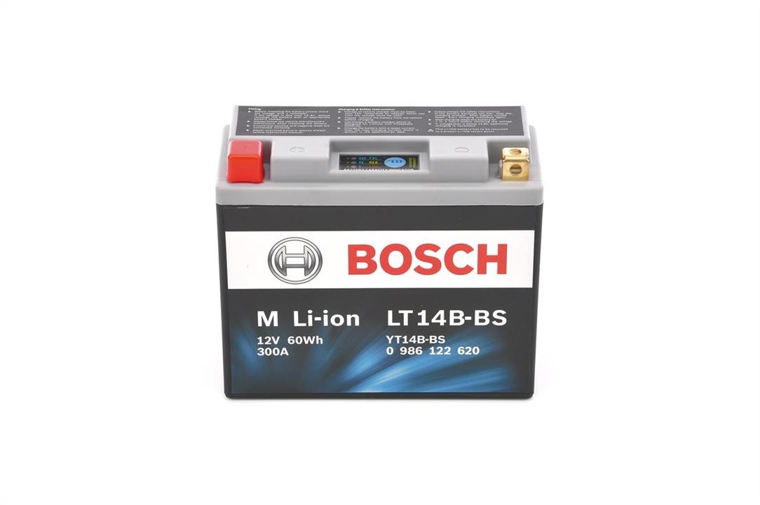 Bosch 0 986 122 620 Акумулятор Bosch 12В 5Ач 300А(EN) L+ 0986122620: Купити в Україні - Добра ціна на EXIST.UA!