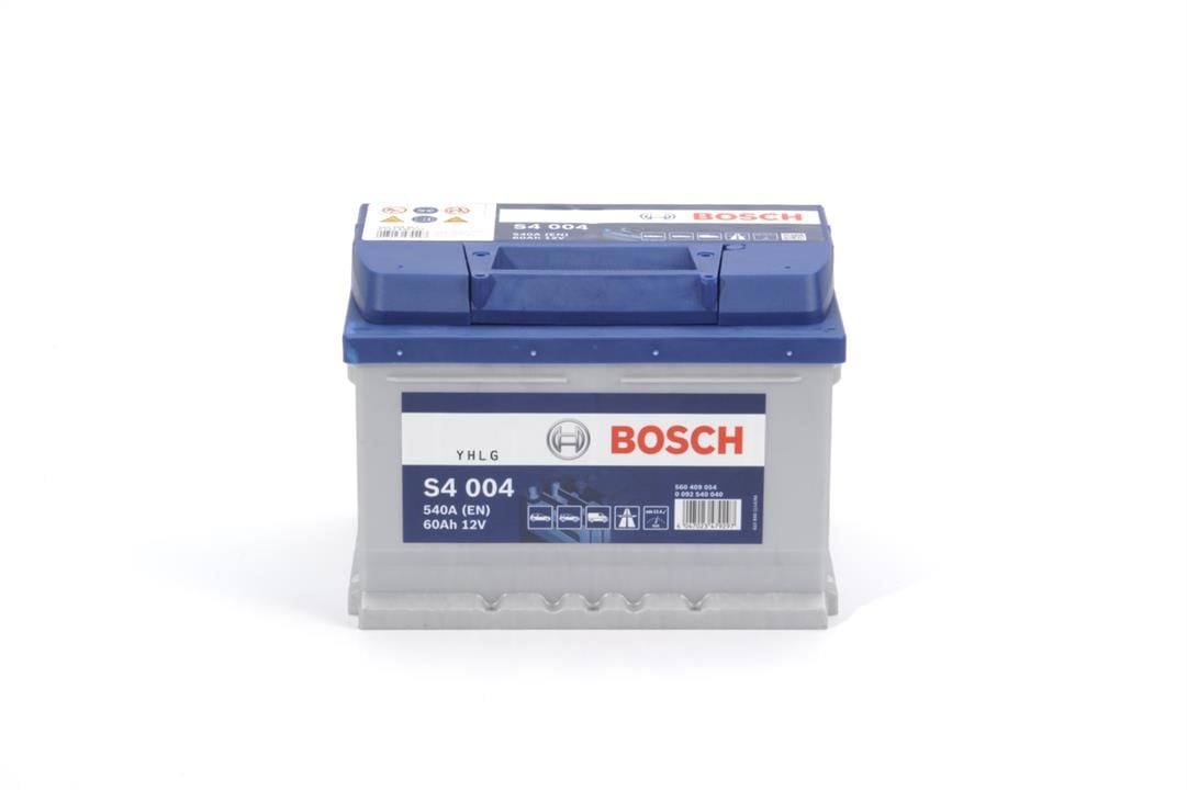 Bosch 0 092 S40 040 Батарея аккумуляторная Bosch 12В 60Ач 540А(EN) R+ 0092S40040: Купить в Украине - Отличная цена на EXIST.UA!