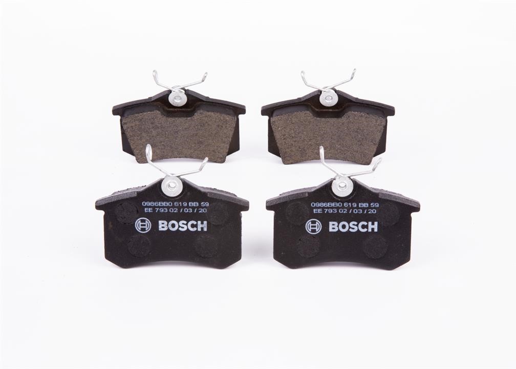 Bosch 0 986 BB0 619 Гальмівні колодки, комплект 0986BB0619: Купити в Україні - Добра ціна на EXIST.UA!